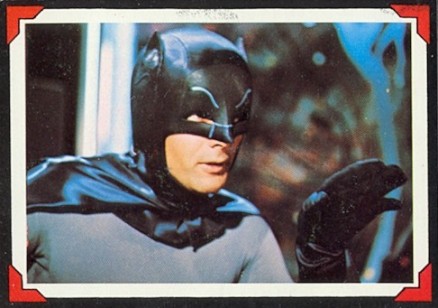 1966 Batman Riddler Back A Batly Gesture #7 Non-Sports Card