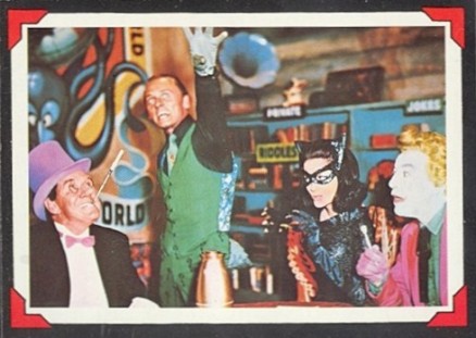1966 Batman Riddler Back United Underworld #21 Non-Sports Card
