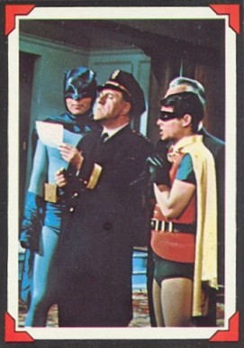 1966 Batman Riddler Back A Nefarious Note #26 Non-Sports Card