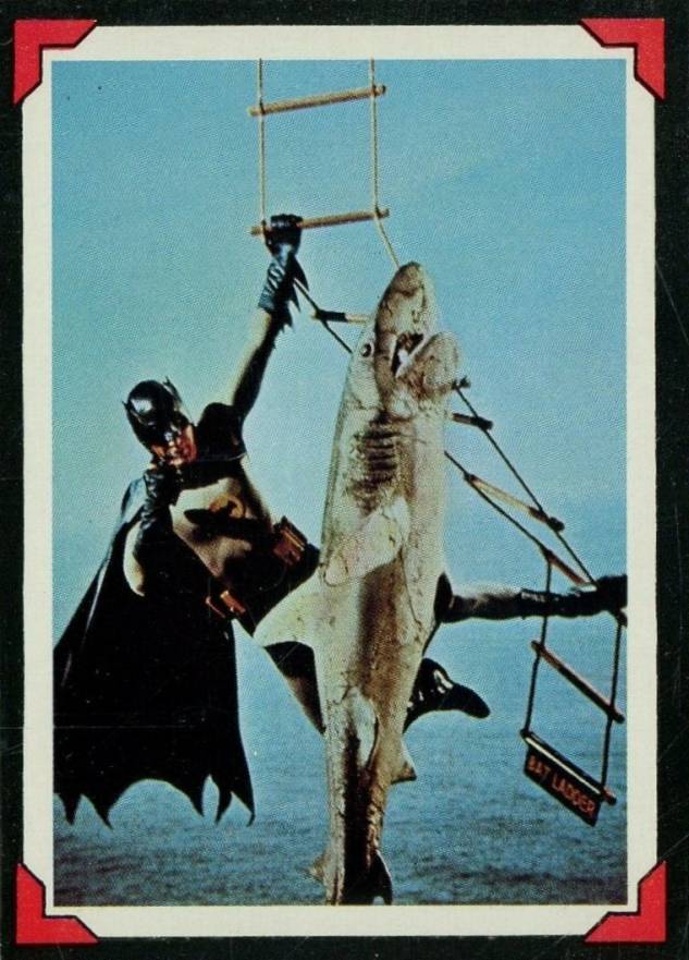 1966 Batman Riddler Back Attacked #20 Non-Sports Card