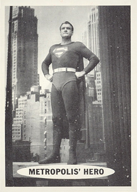 1966 Superman Metropolis Hero #9 Non-Sports Card