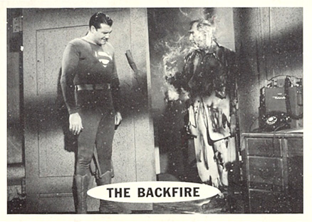 1966 Superman The Backfire #22 Non-Sports Card