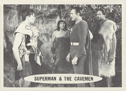 1966 Superman Superman & The Cavemen #40 Non-Sports Card