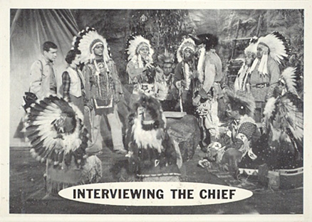 1966 Superman Interviewing The Chief #46 Non-Sports Card