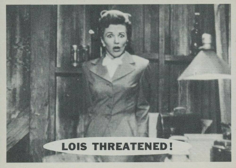 1966 Superman Lois Threatened #55 Non-Sports Card