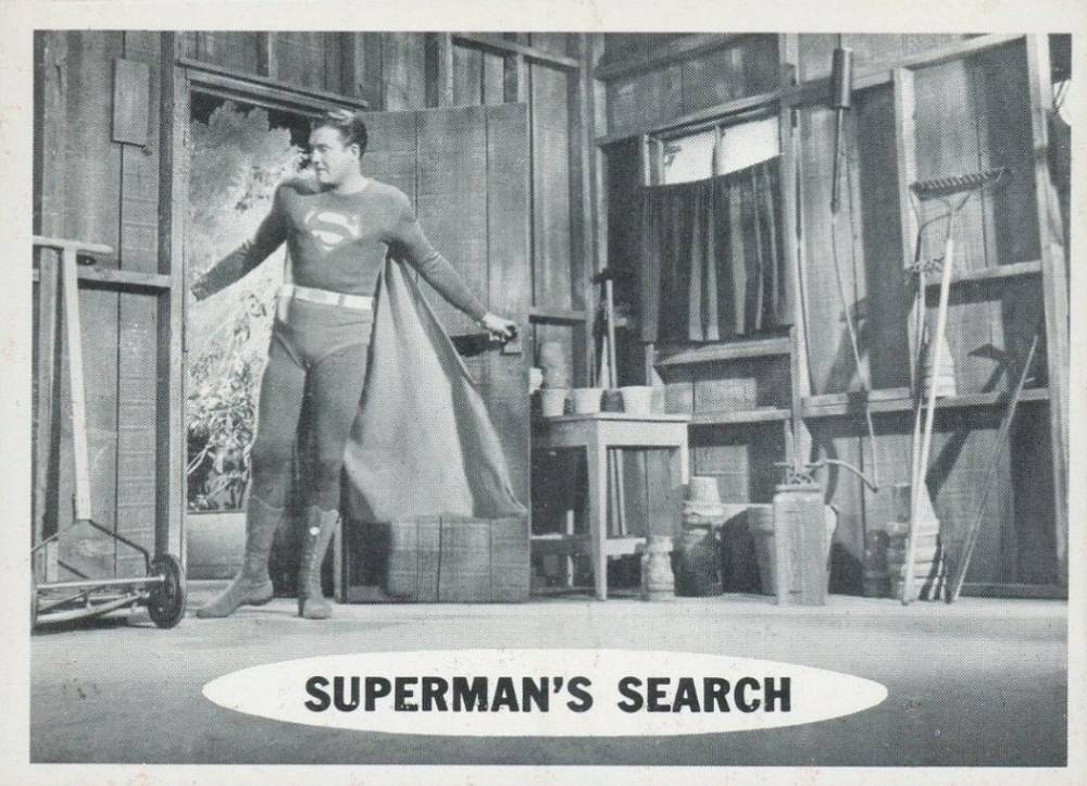 1966 Superman Superman's Search #56 Non-Sports Card