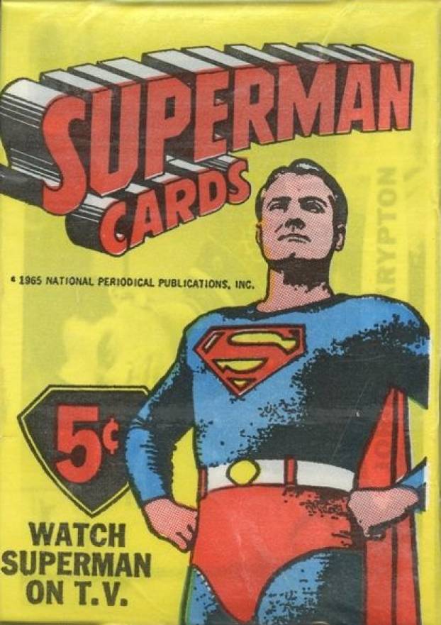 1966 Superman Wax Pack #WP Non-Sports Card