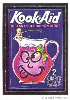 1967 Topps Wacky Packs Die-Cuts Kook-Aid #13 Non-Sports Card
