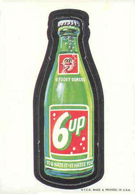 1967 Topps Wacky Packs Die-Cuts 6-Up Beverage #23 Non-Sports Card
