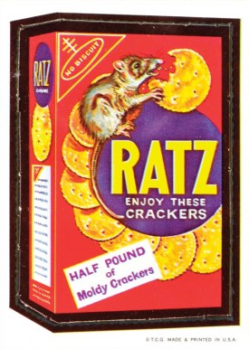 1967 Topps Wacky Packs Die-Cuts Ratz Crackers #32 Non-Sports Card