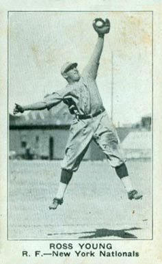1922 Strip Card Ross Young # Baseball Card