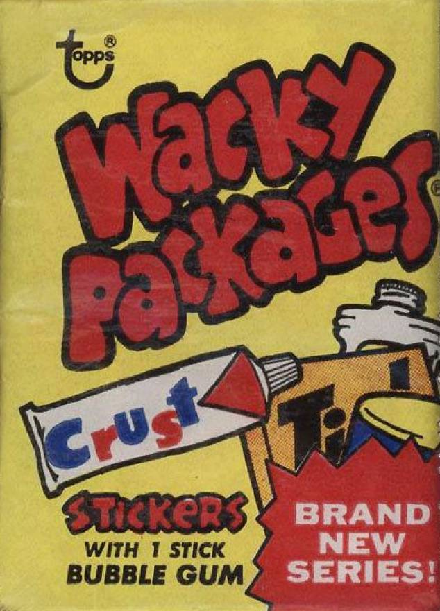 1973 Topps Wacky Packs 4th Series Wax Pack #WP Non-Sports Card