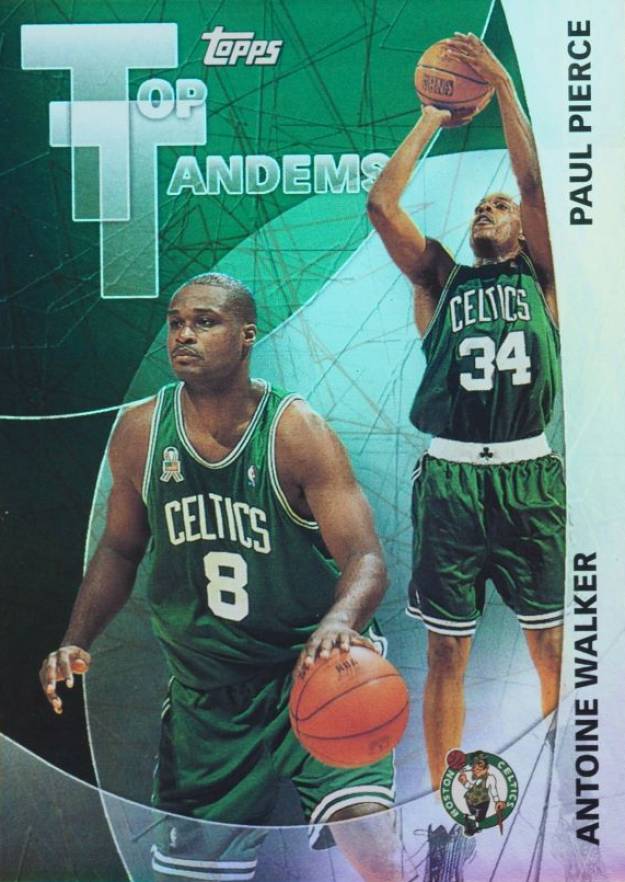 2002 Topps Top Tandem Paul Pierce/Antoine Walker #TT1 Basketball Card