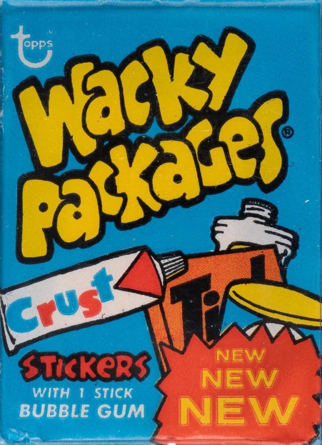 1974 Topps Wacky Packs 6th Series Wax Pack #WP Non-Sports Card
