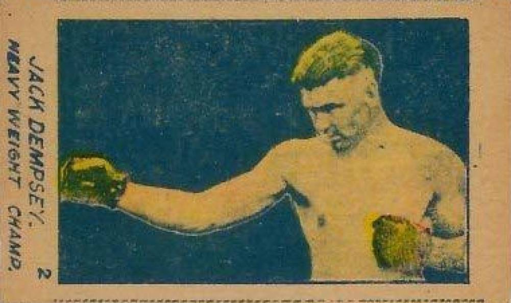 1920 W529 Strip Cards Jack Dempsey #2dem Other Sports Card