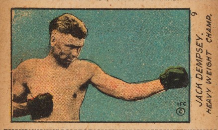 1920 W529 Strip Cards Jack Dempsey #9 Other Sports Card