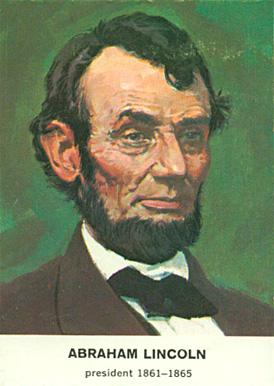 1960 Golden Press Presidents Abraham Lincoln #16 Non-Sports Card