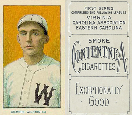 1910 Contentnea First Series Color Gilmore, Winston-SA # Baseball Card