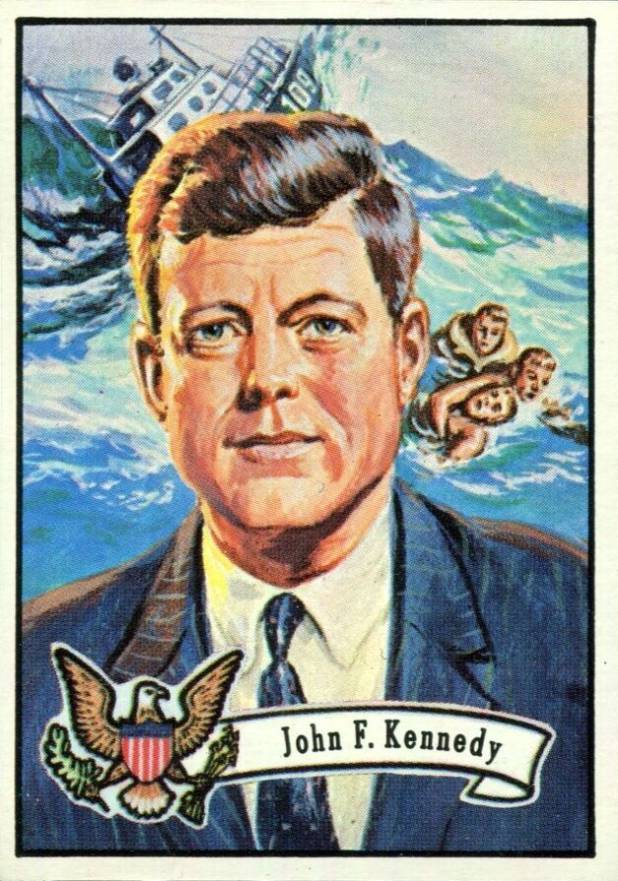 1972 Topps U.S. Presidents John F. Kennedy #34 Non-Sports Card