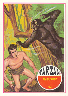 1966 Tarzan Ambushed #62 Non-Sports Card