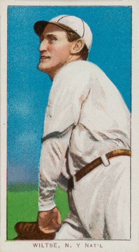 1909 White Borders UZIT Wiltse, N.Y. Nat'L #517 Baseball Card