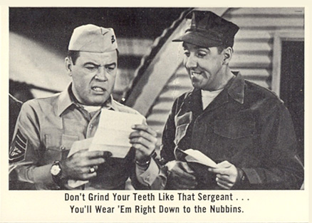 1965 Gomer Pyle Don't grind your teeth... #33 Non-Sports Card