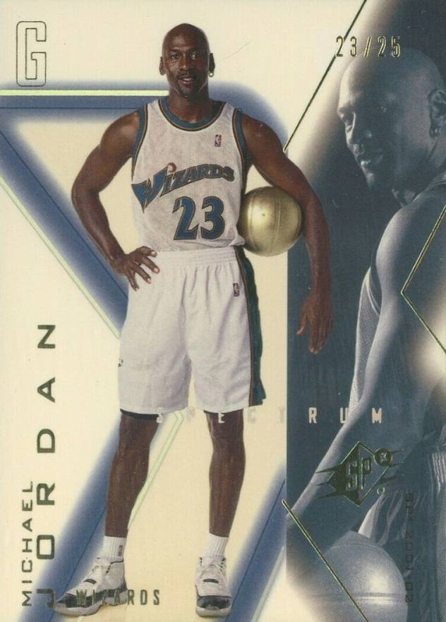 2001 SPx Michael Jordan #90 Basketball Card