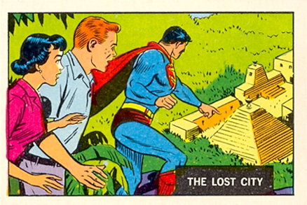 1968 A & BC Superman in the Jungle The Lost City #23 Non-Sports Card