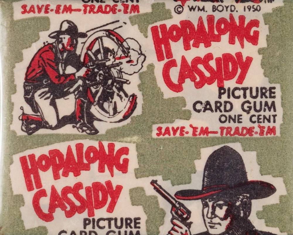 1950 Topps Hopalong Cassidy Wax Pack #WP Non-Sports Card
