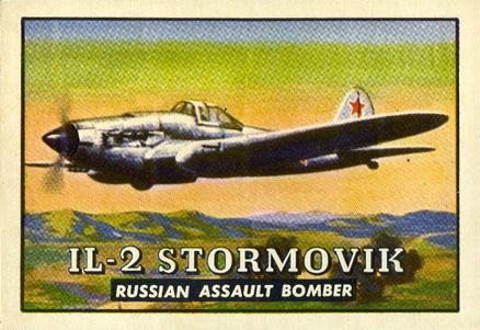 1952 Topps Wings IL-2 Stormovik #68 Non-Sports Card