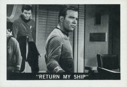 1967 Star Trek Return my ship #35 Non-Sports Card