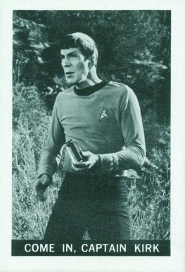 1967 Star Trek Come in, Captain Kirk #4 Non-Sports Card