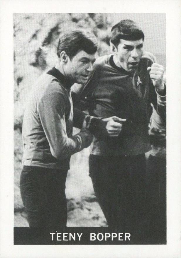 1967 Star Trek Teeny bopper #23 Non-Sports Card