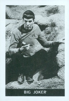 1967 Star Trek Big joker #45 Non-Sports Card