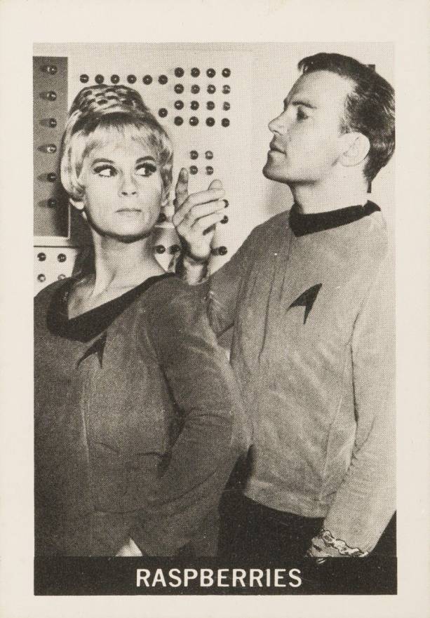 1967 Star Trek Raspberries #72 Non-Sports Card