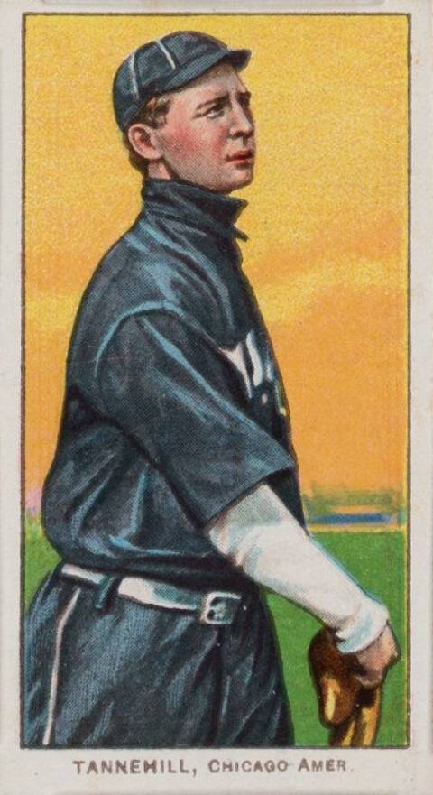 1909 White Borders Hindu-Red Tannehill, Chicago Amer. #478 Baseball Card