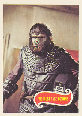 1975 Topps Planet of the Apes We must take action #12 Non-Sports Card