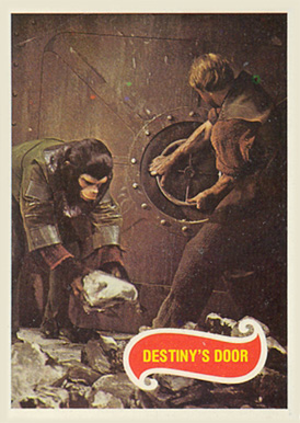 1975 Topps Planet of the Apes Destiny's door #19 Non-Sports Card