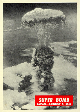 1965 War Bulletin Super bomb #85 Non-Sports Card