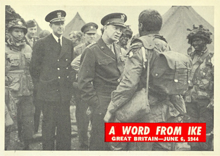1965 War Bulletin A work from Ike #42 Non-Sports Card