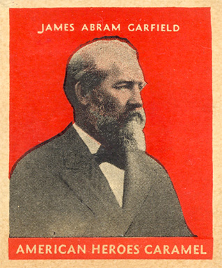1932 U.S. Caramel Presidents James Abram Garfield # Non-Sports Card