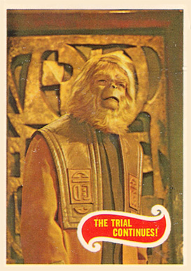 1969 Topps Planet of the Apes The Trial Continues! #34 Non-Sports Card