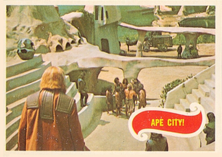 1969 Topps Planet of the Apes Deciding Taylor's Fate! #36 Non-Sports Card