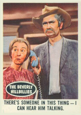 1963 Beverly Hillbillies There's someone in this thing #66 Non-Sports Card
