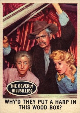 1963 Beverly Hillbillies Why'd they put a harp... #27 Non-Sports Card