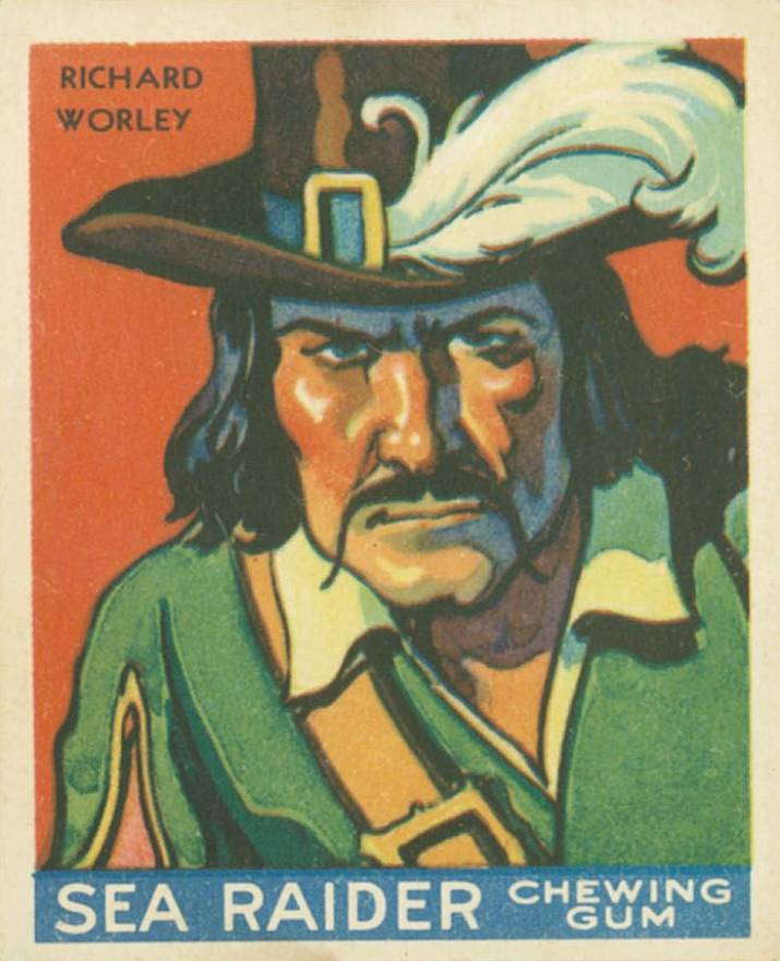 1933 Sea Raiders Richard Worley #29 Non-Sports Card