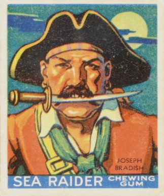 1933 Sea Raiders Joseph Bradish #37 Non-Sports Card