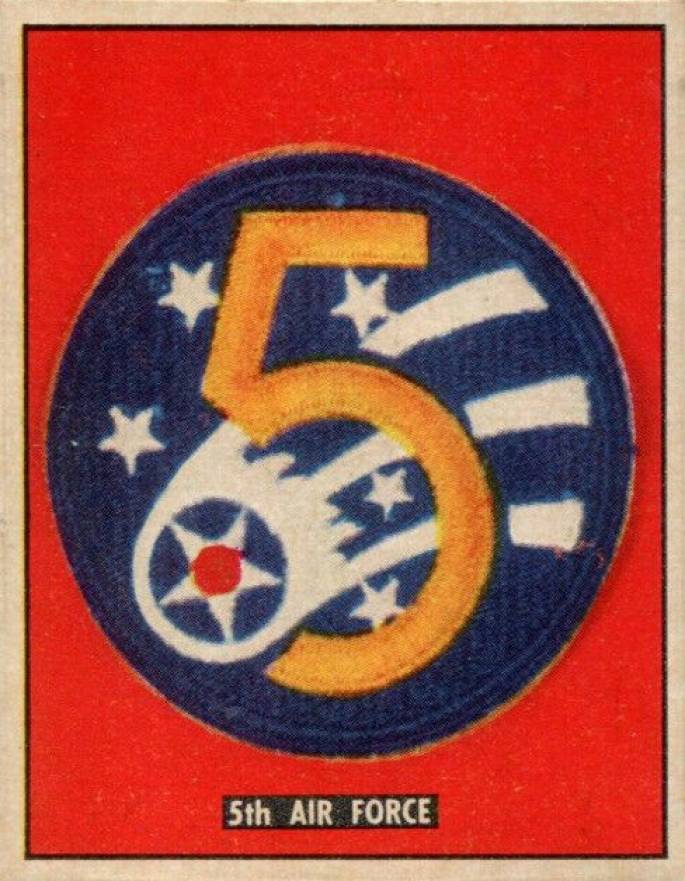 1950 Topps Freedom War 5th Air Force #185 Non-Sports Card