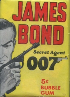 1965 James Bond Wax Pack #WP Non-Sports Card