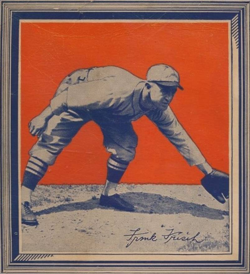 1935 Wheaties Series 1 Frankie Frisch # Baseball Card